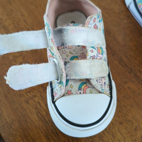 Converse Chuck Taylor All Star Rainbow Castles toddler 7 - Picture 9 of 11